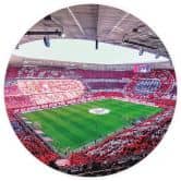 Behangcirkel Bayern Munchen Stadion - vliesbehang/zelfklevend vliesbehang 