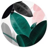 Behangcirkel Sisi & Seb - Bladeren Spel - vliesbehang/zelfklevend vliesbehang 