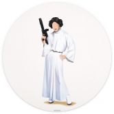 Round wall mural Tohmé - Leia - non self-adhesive/self-adhesive wallpapers 