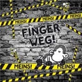 Fototapete sheepworld Finger weg! Meins! 