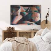 Glasbild Akkers - Hommage an Tamara de Lempicka 