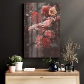Glasbild Annie - Sommerblüten 