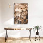 Tableau sur verre Annie - Fleurs délicates 