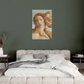 Glasschilderij Portret van Venus - Geïnspireerd door Botticelli 
