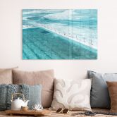 Glasbild Bondi Beach in Sydney - ByeEye 