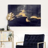 Glasbild Chang - Natronsee 