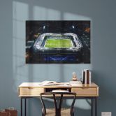 Glasbild FC Hansa Rostock Stadion Luftaufnahme 