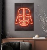 Glasschilderijen Darth Vader - Mielu 