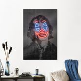 Glasbild Joker - Mielu 
