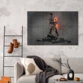 Glasbild Muhammad Ali - Mielu 