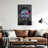 Glasbild Post Malone - Mielu 