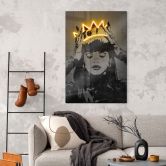 Glasschilderijen Rihanna - Mielu 