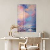 Glasbild Eisige Landschaft - Schmucker 