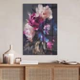 Glaskunst Treechild - Vintage Flowers 