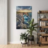 Glasbild Wiemer - Punta Peña Flecha 