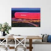 Glasbild FC Bayern Allianz Arena 