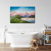 Glasbild Huber - Bachalpsee 