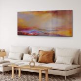Glasbild Schmucker - Sonnenlicht - Panorama 