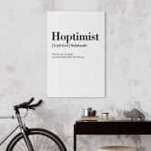 Wandbild Grammatik - Hoptimist - Alu-Dibond 