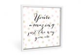 Wandbild Confetti & Cream - You are amazing 