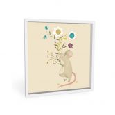 Wandbild Loske - Kleine Maus 