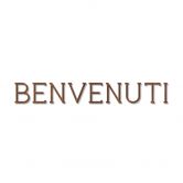 Træbogstaver - Benvenuti - Mahogni 