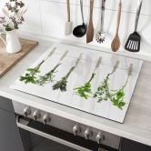 Stove cover plate - Herbs 
