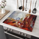 Stove cover plate - Schmucker - Still life with teapot 