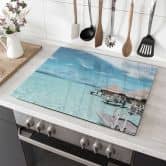 Stove cover plate - Vacation in the Maldives 