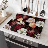 Herdabdeckplatte UN Designs - Blumenarrangement 