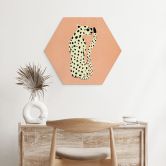 Wandbild Eleganter Gepard mit Sonnenbrille - Oltmanns - Alu-Dibond 
