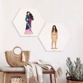 Hexagon - Alu-Dibond Tohmé - Pocahontas 