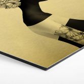 Hexagon - Alu-Dibond-Goldeffekt - Ireland - Marianna 