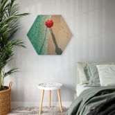 Hexagon - Holz Ambra - Am Meer entlang 
