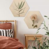 Hexagon - Holz Annie - Die Rose 