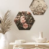 Hexagon - Holz Annie - Rosenstrauch 