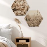 Hexagon - Holz Annie - Samtblüten 