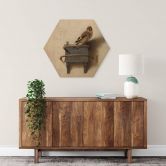 Hexagon - Holz Fabritius - Der Distelfink 
