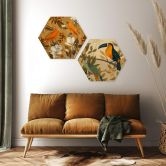 Hexagon Holz - Goed Blauw - Paradies 