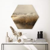 Hexagon - Holz Talen - Wintermorgen 