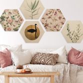 Hexagon - Holz UN Designs - Soft Magnolia 