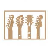MDF-dekoration Guitar - hovedstykke 