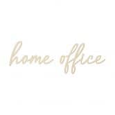 Wanddecoratie Populierenhout Home Office 