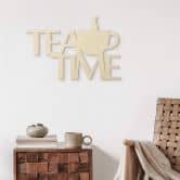 Houten Tekst Tea Time 