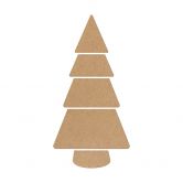MDF-dekoration XXL-juletræ 