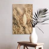 Holzbild Annie - Gräserbund 