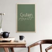 Holzbild Guten Appetit 