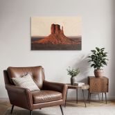 Holzbild Felsformation in Monument Valley - Hugonnard 