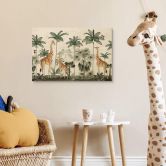 Holzbild Kikki Belle - Die Giraffen 