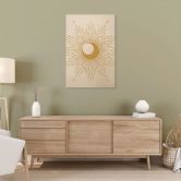 Tableau sur bois Rayons de soleil dorés - KsanaKalpa 